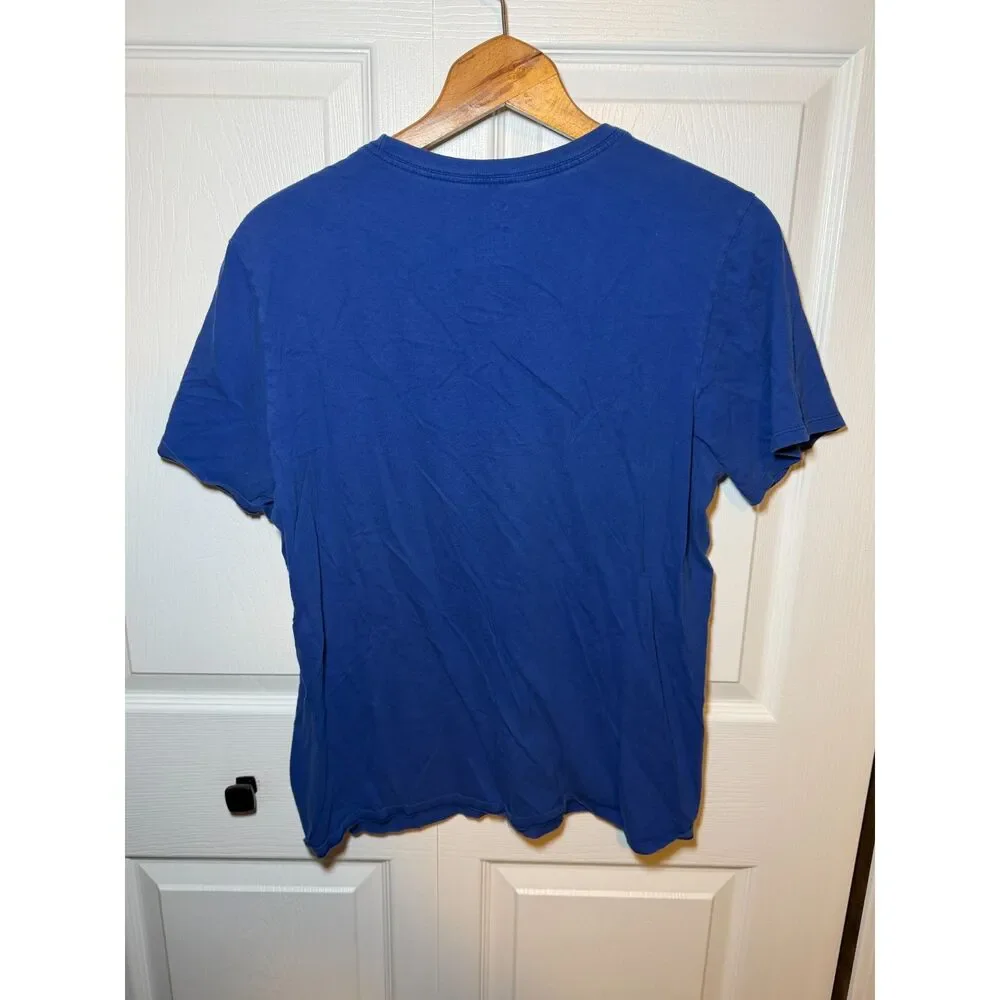 Nike The Nike Tee Blue Graphic Logo Short Sleeve T-Shirt Men's Medium